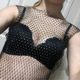 Vest Fishnet Diamond Sexy Water Girl Party Nightclub Hot