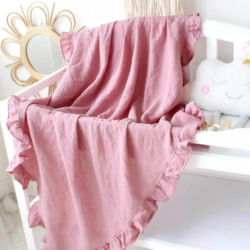 100*120cm Baby Solid Cotton Gauze Blanket Baby Bath Towel Mu