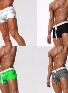 2024 Solid Color Men's Anti-embarrassing, Anti-exposure Shor