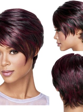 Direct Sales For Women, Bury Short Straight Hair, Side Parte