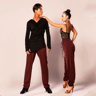 Latin Dance Pants For Men Soft Latina Ballroom Dance Clothes