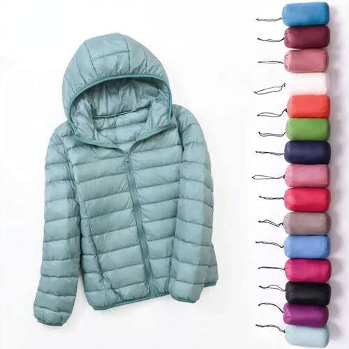 Plus Size 5XL 6XL 7XL WomenThin Down Jacket  2024 Autumn Win
