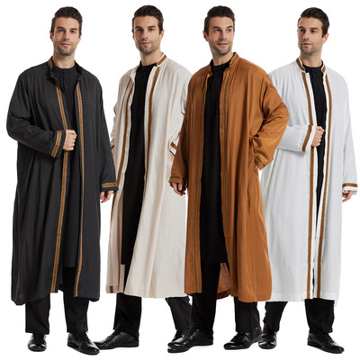 Factory Ready Middle Eastern Men's Robe, Th830, amazon Hot S