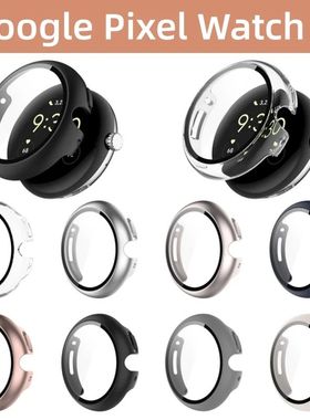 PC Glass Case For Google Pixel Watch 2 Full Smart Watch Scre