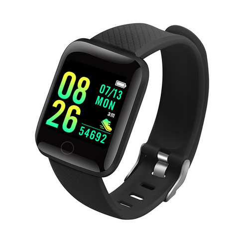 116plus Smart Bracelet Watch Bluetooth Pedometer Heart Rate