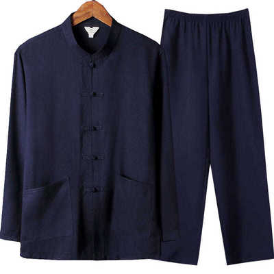 Grandpa Clothes For Old Man, Middle-aged And Old Man In Tang