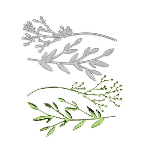 2pcs/set  Branches DIY Metal Cutting Dies Scrapbooking Album