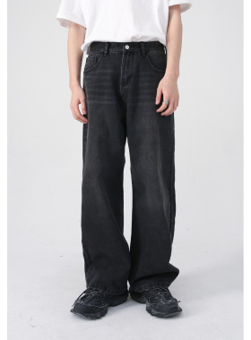 Mtlclothes Men's | 2024 4 Korean Style Straight Black Gray W
