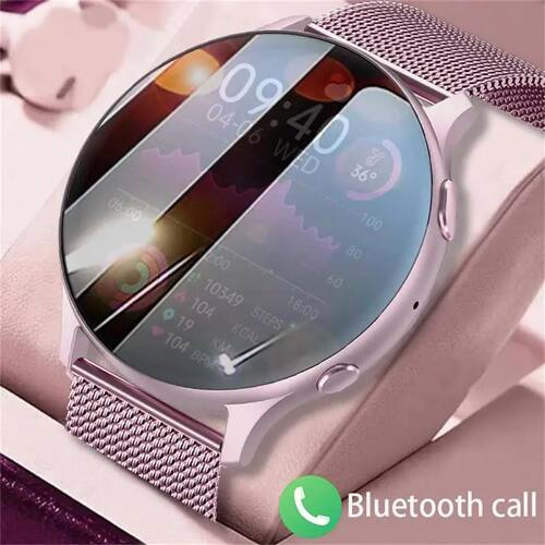 2024 Fashion Smart Watch Ladies Heart Rate Blood Pressure Cu