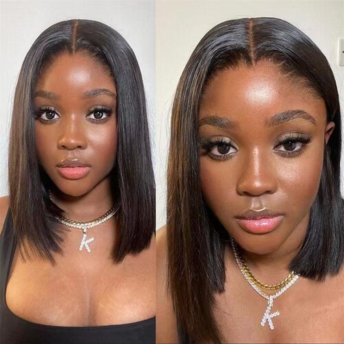Female Short Bobo Bobo Shoulder Length Short Straight Hair H