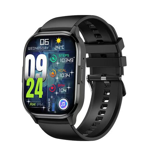 Amoled Screen Hk21 Bluetooth Call Smart Watch Voice Assistan