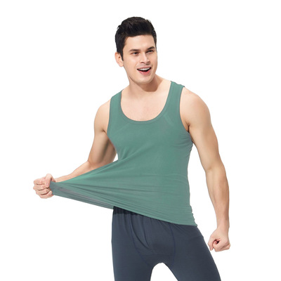 Men's Lanzing Cotton Youth Fitness Hurdle Singlet With Extra