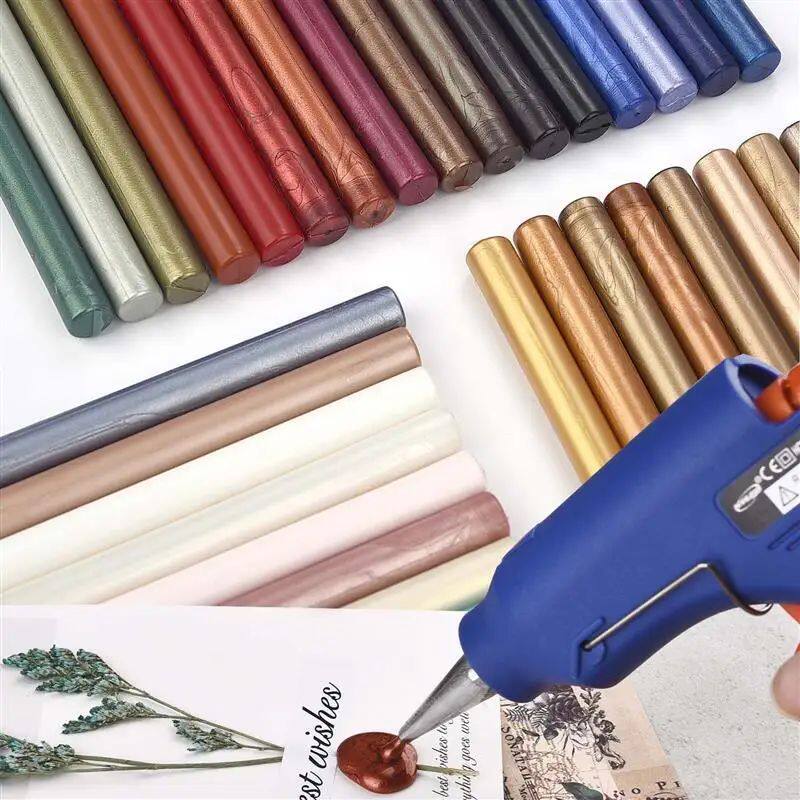 10 Pcs Seal Wax Sticks For Melting Glue Gun Sealing Wax Stic