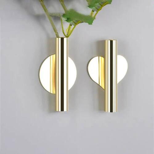 Wall Mount Flower Vase Tube Decorative Vases Modern Nordic S