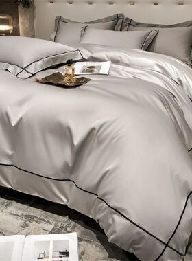 Embroidery Bedding Sets Egyptian Cotton Bed Sheet Set Luxury