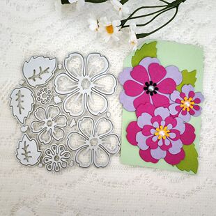 Butterfly Puppy Dog Bouquet Of Flowers Cloud Birds Metal Cut