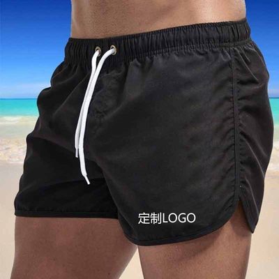 2024 Men's Fashion Beach Shorts Polyester Quick-drying Multi