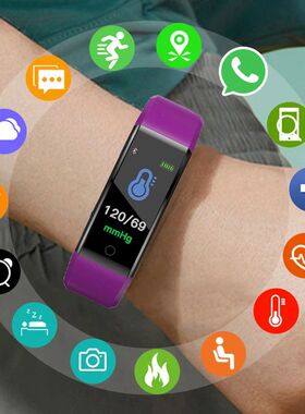 New Men’s Women’s Smart Wristwatch Fitness Wrist Watch Ped