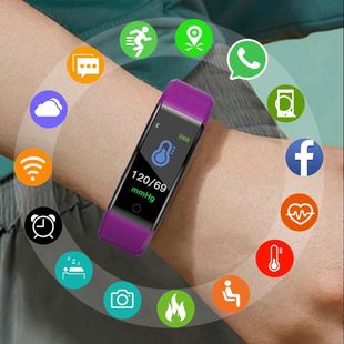 New Men’s Women’s Smart Wristwatch Fitness Wrist Watch Ped