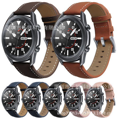 Suitable For  Galaxy Watch 3 Official Leather Watch Strap hu