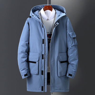 Men's Long Down Jacket 2024 Thickened rendy And Handsome ren