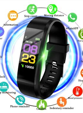 Bracelet Heart Rate Blood Pressure Smart Band Fitness Tracke