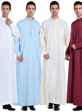 Ready Stock Of Middle Eastern Men's Robes, Th815, amazon Hot