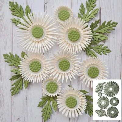 3D Flower Diy Cutting Dies Card Making Stencil Scrapbooking