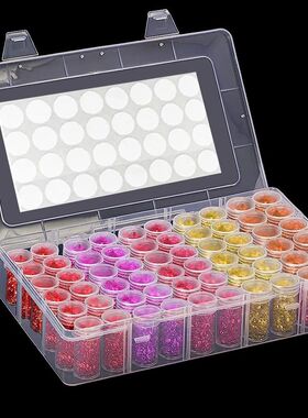24/30/60 Bottles 5D Diamond Painting Tools Storage Box Diamo