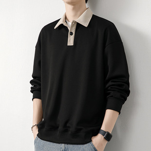 Sweatshirt Loose Long slee Wear rendy Inner Men 2024