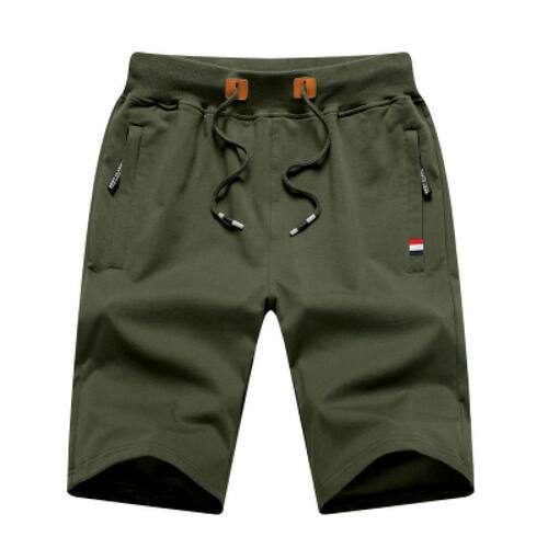 Shorts For Men In Solid Color With Short-sleeved Sports Pant