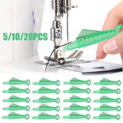 5/10/20pcs Sewing Machine Needle Threader Hook Mini DIY Sewi