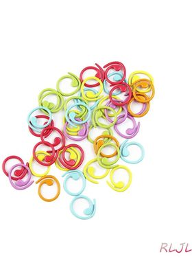 50Pcs Metal Stitch Markers Knitting Crochet Locking Stitch M