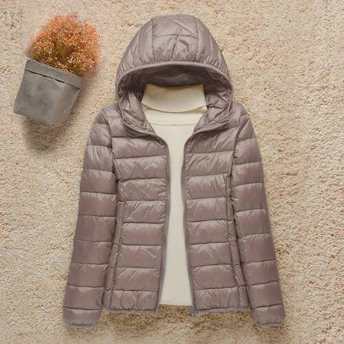 2024 New Women Thin Down Jacket White Duck Down Ultralight J