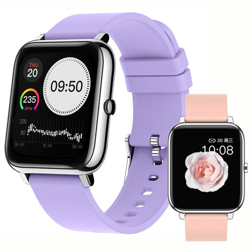 P22 Smart Square Watch Heart Rate Blood Oxygen Sleep Monitor