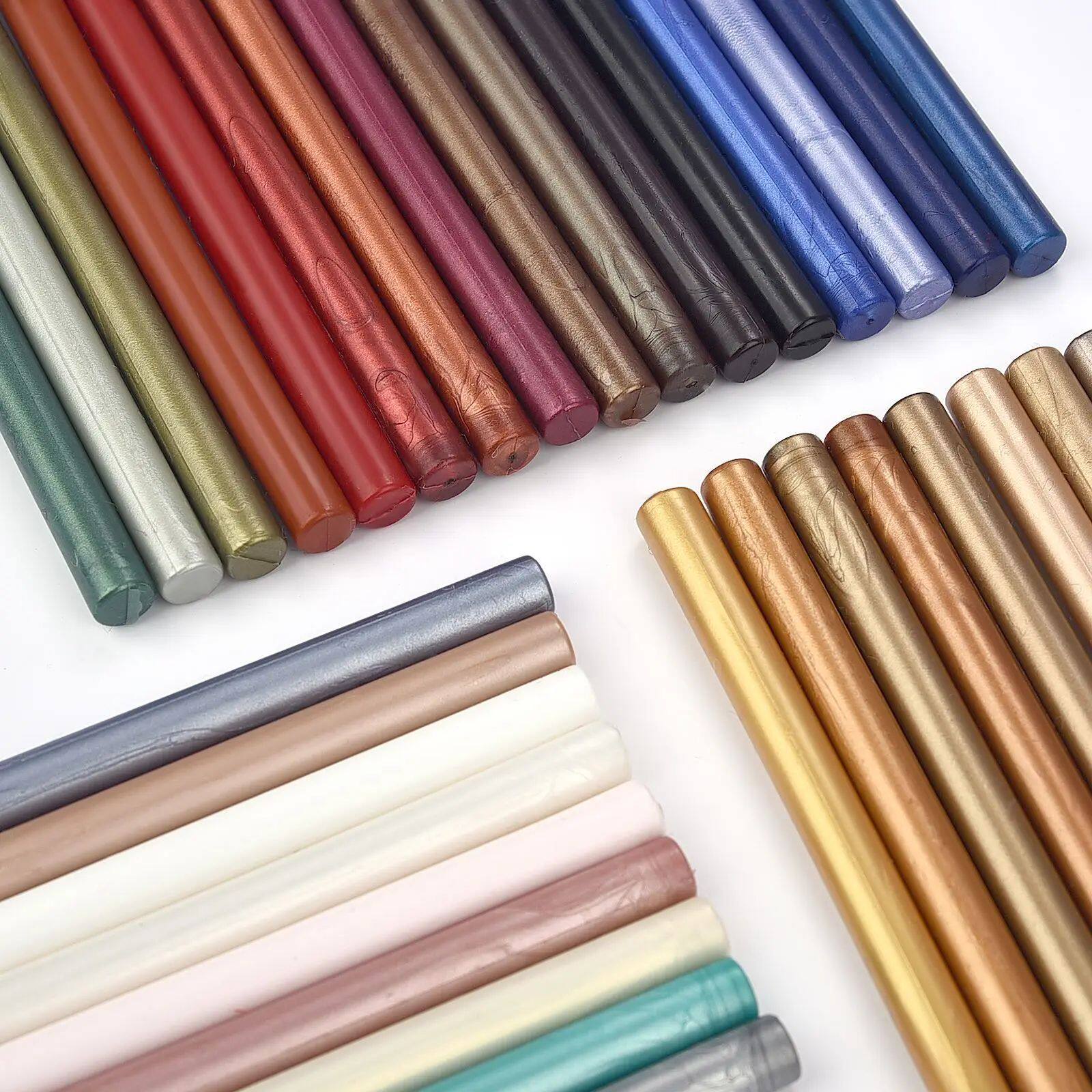 10Pcs Seal Wax Sticks For Melting Glue Gun Sealing Wax Stick