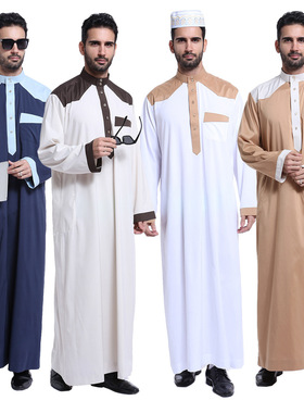 Ready Stock Of Middle Eastern Men's Robes, Th803, Hot Sale