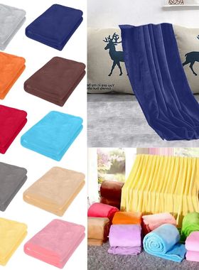 Fleece Throw Blanket Extra Soft Warm Fuzzy Bed Plush Lightwe