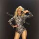 Stage Show Wear Women Rhinestones Dance Glisten Sretc Singer