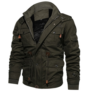 Men's Casual Jacket Men's Cotton Washed Jacket Men's Top