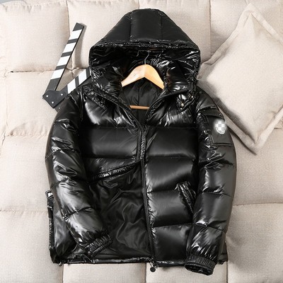 Mengkoujia Fashion Korean Style Couple Down Jacket Men's Sho