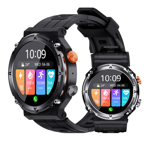 C21pro Smart Watch Outdoor Three-proof Ai Voice Heart Rate B