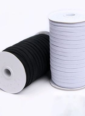 3-14mm Elastic Band Sewing Accessories High Elastico Flat Ru