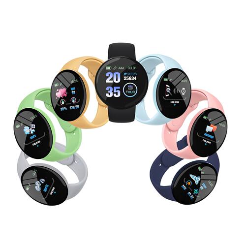 D18 Smart Watch Bracelet Pedometer Bluetooth Heart Rate Gift