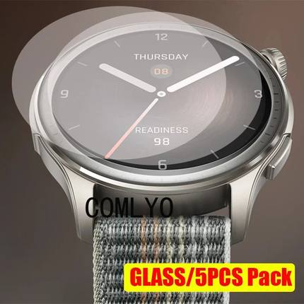 5pcs for Amazfit Balance Tempered Glass Smart watch Screen P