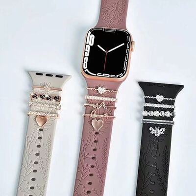 Newest Style Watch Band Decoration Ring For  Shinny Diamond