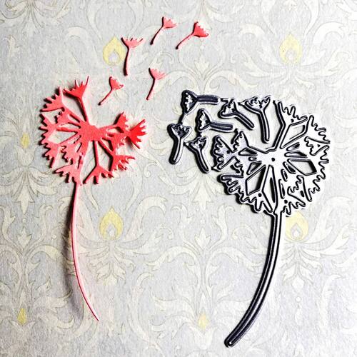Dandelion Metal Cutting Dies Stencil DIY Scrapbooking Album