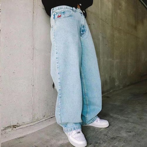 Fashion Jeans Cotton Fashion All-match Jeans