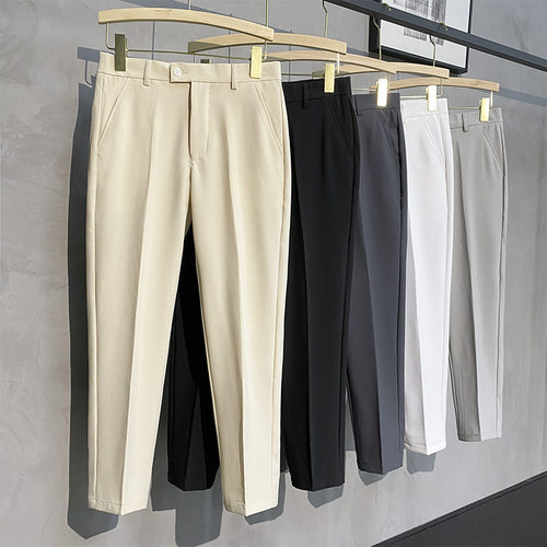 Men's Pants Casual Pants Men's Drop Sense Pants Men's Straig