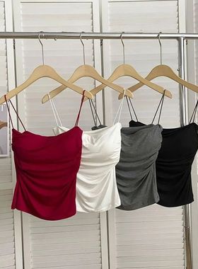 Women's Sleeveless Top Tank Underwear Fitted Camisole Sexy S